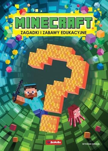Okładka: Minecraft Zagadki i zabawy edukacyjne wyd. 2026
