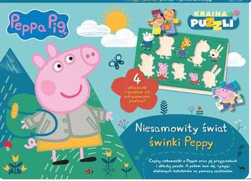 Niesamowity świat świnki Peppy. Kraina puzzli. Świnka Peppa