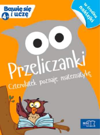 Przeliczanki czterolatek poznaje matematykę bawię się i uczę