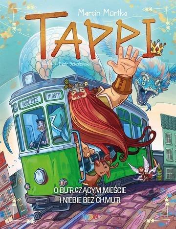 Okładka: O Burczącym mieście i niebie bez chmur. Tappi