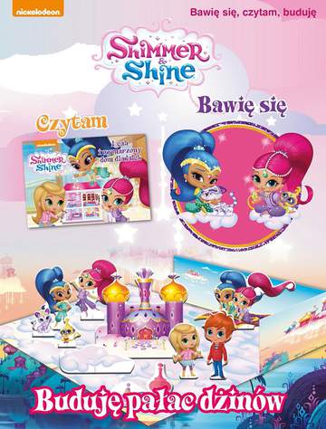 Buduję pałac dżinów bawię się czytam buduję shimmer and shine
