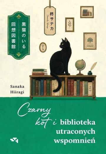 Okładka: Czarny kot i biblioteka utraconych wspomnień