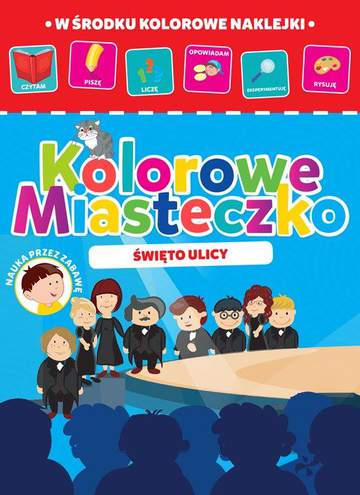 Święto ulicy kolorowe miasteczko