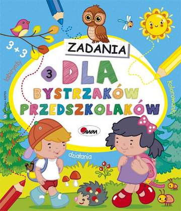 Zadania dla bystrzaków przedszkolaków część 3