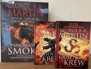 Okładka: Pakiet Panowanie smoka / Ogień i krew. Tom 1-2