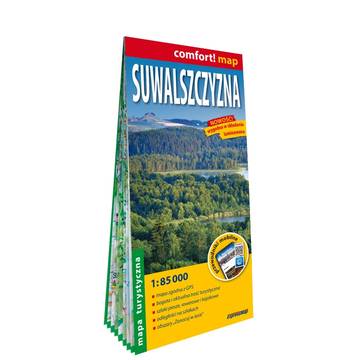 Suwalszczyzna mapa turystyczna 1:85 000 laminat 2024