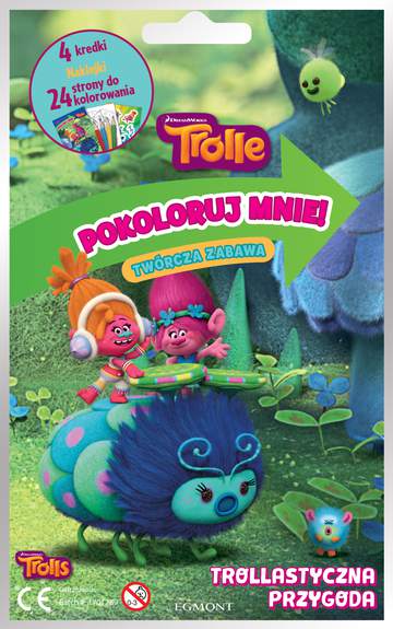 Trollastyczna przygoda. Trolle. Pokoloruj mnie