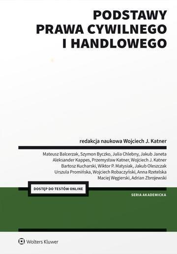 Okładka: Podstawy prawa cywilnego i handlowego