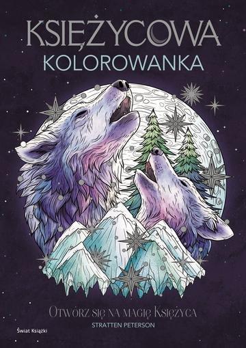 Okładka: Księżycowa kolorowanka. Magiczne Kolorowanki