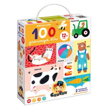 Biblioteczka 100 pierwszych słów CzuCzu  1+