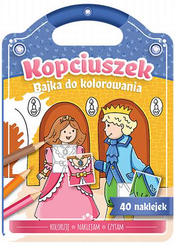 Kopciuszek bajka do kolorowania