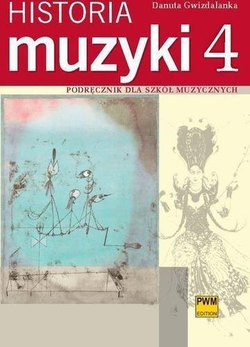 Okładka: Historia muzyki podręcznik cześć 4