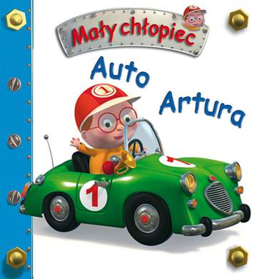 Auto artura mały chłopiec
