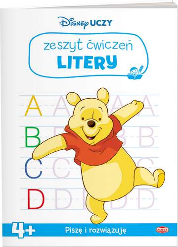 Disney uczy Kubuś i przyjaciele Zeszyt ćwiczeń Litery UDZ-9301