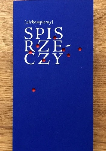 [Niekompletny] spis rzeczy