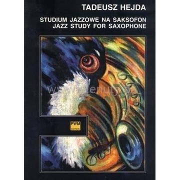 Okładka: Hejda, T. Studium jazzowe na saksofon