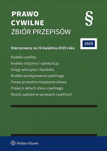 Prawo cywilne. Zbiór przepisów 2025