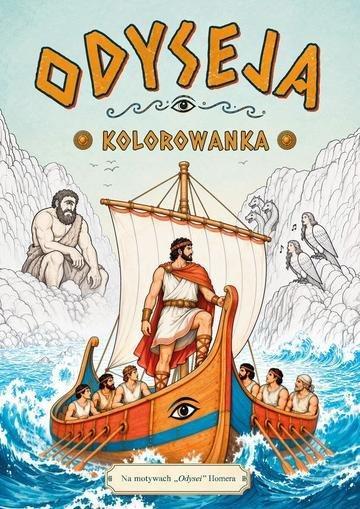 Okładka: Odyseja. Kolorowanka