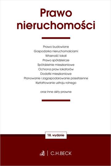 Prawo nieruchomości oraz ustawy towarzyszące