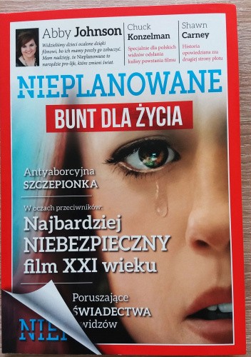 Nieplanowane. Bunt dla życia