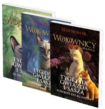 Gwiazda i Sasza. Wojownicy Manga. Trylogia