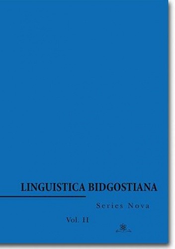 Linguistica Bidgostiana. Series nova. Vol. 2