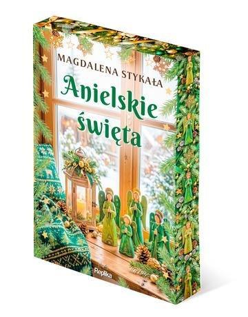 Okładka: Anielskie święta (ilustrowane brzegi)
