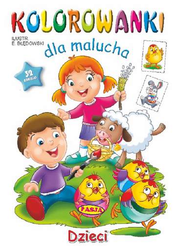 Wielkanoc. Kolorowanki dla malucha