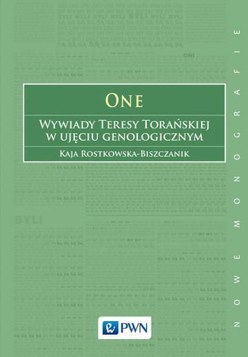 One wywiady teresy torańskiej w ujęciu genologicznym
