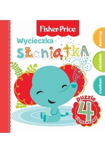 Wycieczka słoniątka. Fisher Price Puzzle