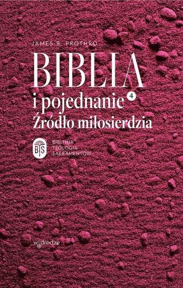 Okładka: Biblia i pojednanie. Źródło miłosierdzia