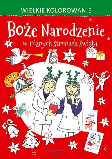Boże Narodzenie w różnych stronach świata. Wielkie kolorowanie