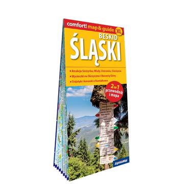 Beskid Śląski map&guide XL PL laminat 2024