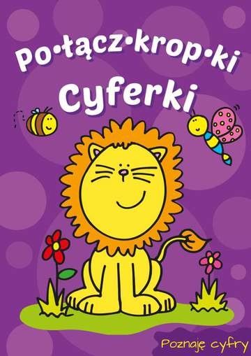 Połącz kropki cyferki lew