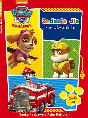 Zadania dla przedszkolaka Psi Patrol 5-6 lat