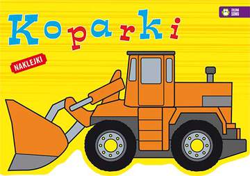 Koparki wesołe kolorowanki