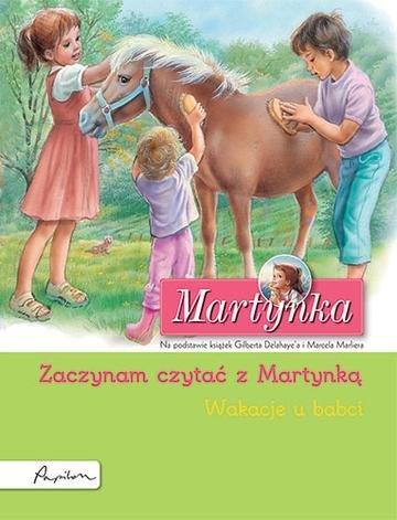 Okładka: Martynka. Wakacje u babci. Zaczynam czytać z Martynką