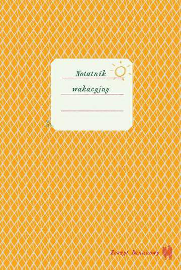 Notatnik wakacyjny zeszyt bananowy