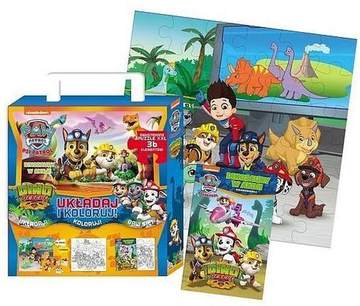 Psi Patrol. Układaj i koloruj