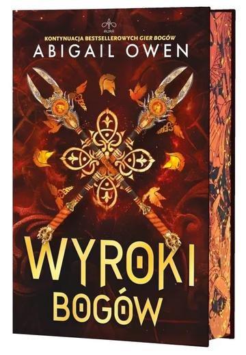 Okładka: Wyroki bogów (ilustrowane brzegi)