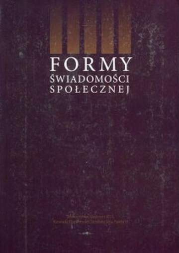 Formy świadomości społecznej