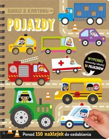 Okładka: Pojazdy. Buduj z kartonu