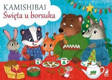 Okładka: Święta u borsuka. Kamishibai