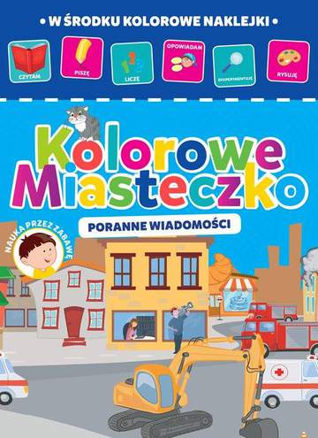 Poranne wiadomości kolorowe miasteczko