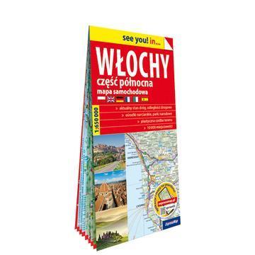 Włochy Północne mapa samochodowa 1:650 000 papier 2026