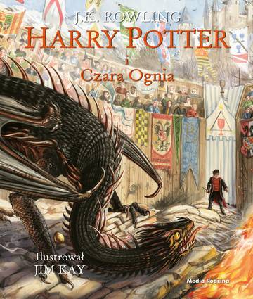 Harry Potter i Czara Ognia. Harry Potter wyd. ilustrowane