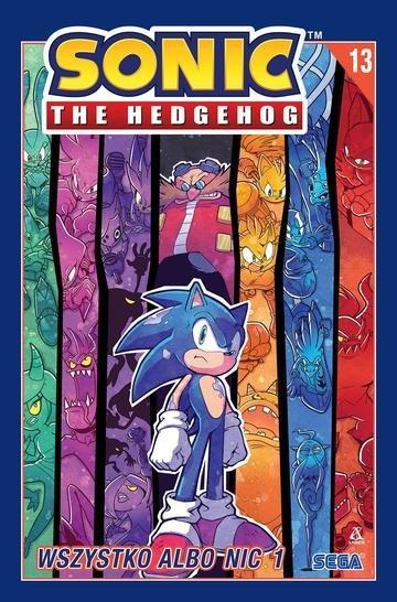 Okładka: Wszystko albo nic. Sonic the Hedgehog. Tom 13 wyd. 2