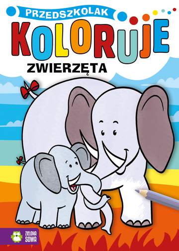 Zwierzęta. Przedszkolak koloruje