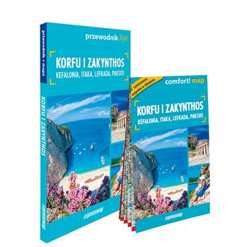 Korfu i Zakynthos zestaw przewodnikowy 2w1 light 2024