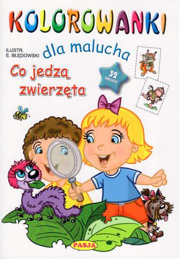 Co jedzą zwierzęta kolorowanki dla malucha